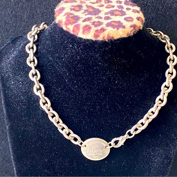 Tiffany & Co. Jewelry - Vintage Tiffany heavy silver chain necklace